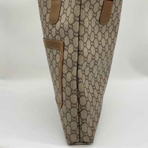 Gucci GG PVC Sherry Line Tote Bag - Picture 7 of 17